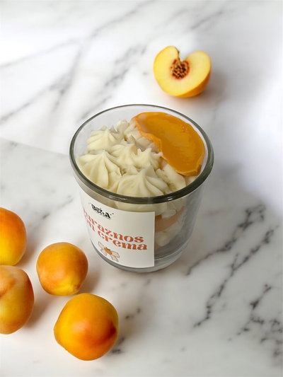 Vela DURAZNOS CON CREMA