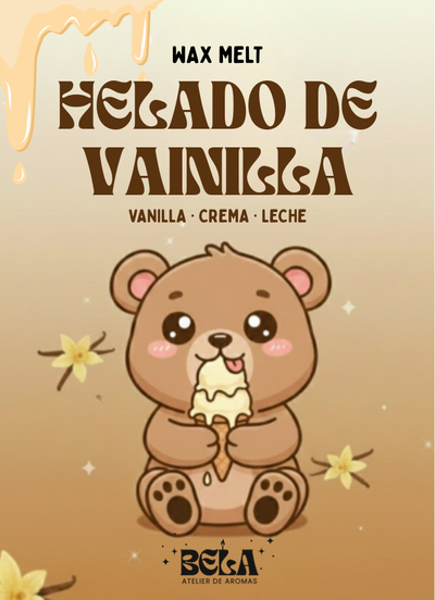 WAX MELT Helado de vainilla