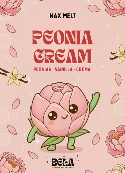 WAX MELT Peonia Cream
