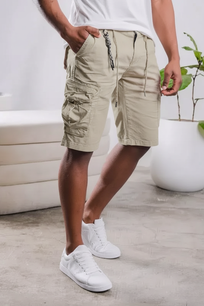 BERMUDA GABARDINA CARGO IMPORTADA ("IBIZA")