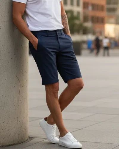 BERMUDA NYLON SPANDEX CHINA IMPORTADA ("DENVER")