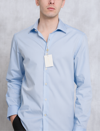 CAMISA "OTTAWA" CELESTE