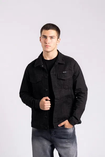 Campera Jean Negra ("PEKÍN") 