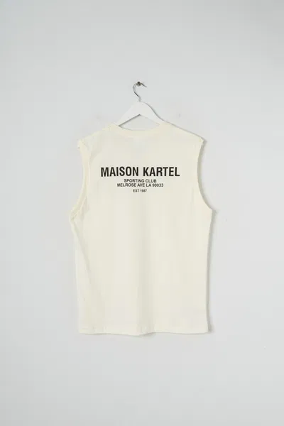 MUSCULOSA SIN MANGA "MAISON KARTEL"