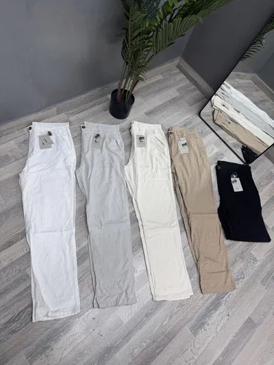 Pantalón de Lino Chino ("BRUSELAS") Importado