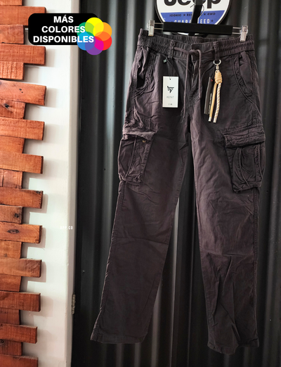 Pantalón Cargo Gabardina ("TOKIO") Importado