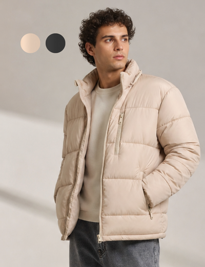 Campera con piel "LINZ" Importada