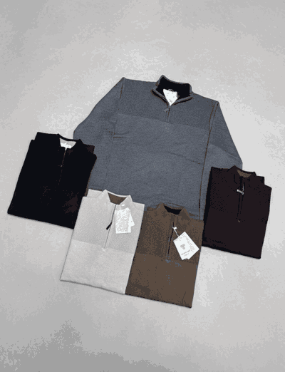 Sweater Medio Cierre "LJS" Importado