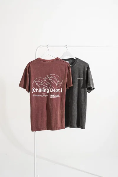 REMERA OVERSIZED NEVADA "CHILLING DEPT"