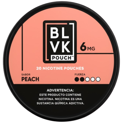 BLVK PEACH 6MG