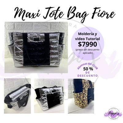 Maxi Tote Bag Fiore