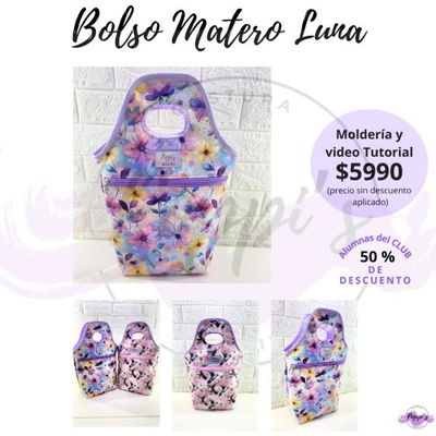Bolso Matero Luna