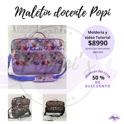 Maletín docente Popi