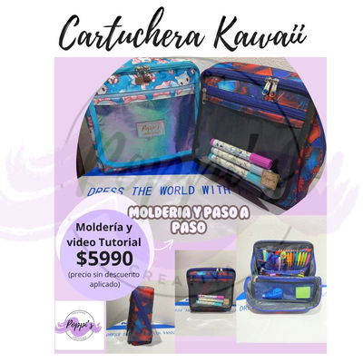 Cartuchera Kawaii