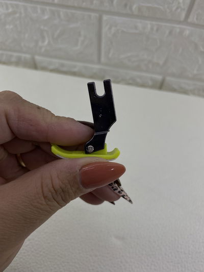 Pie de teflón Doble arrastre