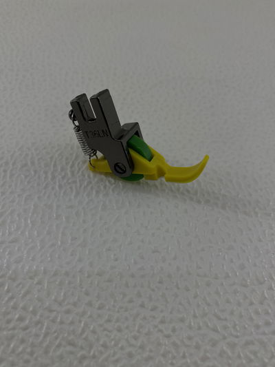 Pie de teflón de cierre con rueda