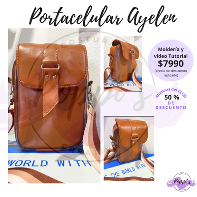 Bandolera Portacelular Ayelén