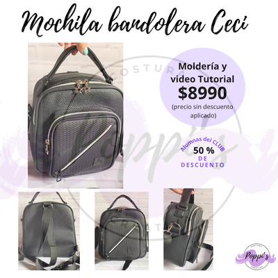 Mochila Bandolera Ceci