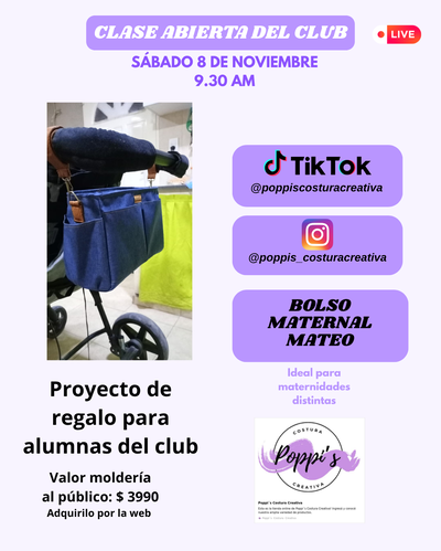 Bolso maternal Mateo