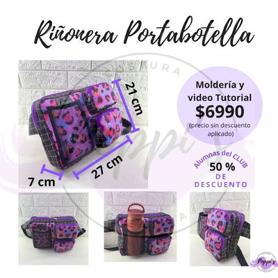 Riñonera Portabotella