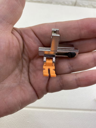 Pie de teflón posicionador