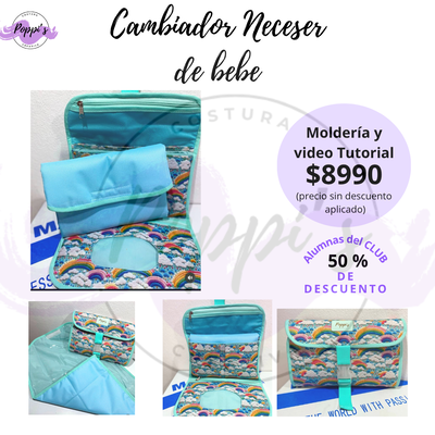 Cambiador neceser de bebé