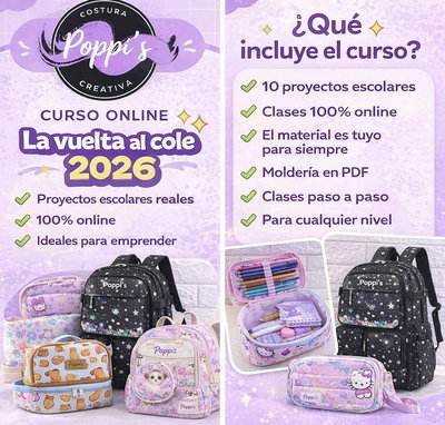 Curso la vuelta al cole 2026