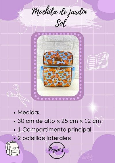 Mochila de jardin Sol