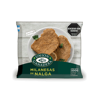 Milanesas de Nalga UNION GANADERA x500g