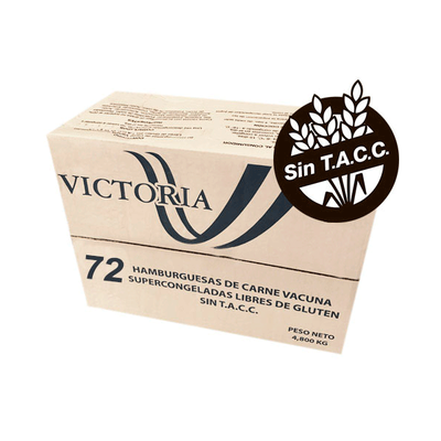 Hamburguesas VICTORIA 72x69g