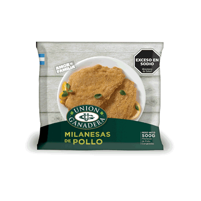 Milanesas de Pollo UNION GANADERA x500g