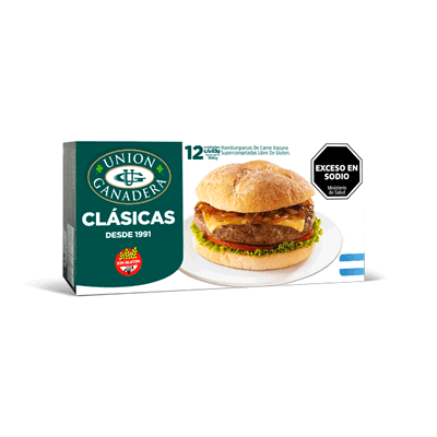 Hamburguesas UNION GANADERA 12x83g