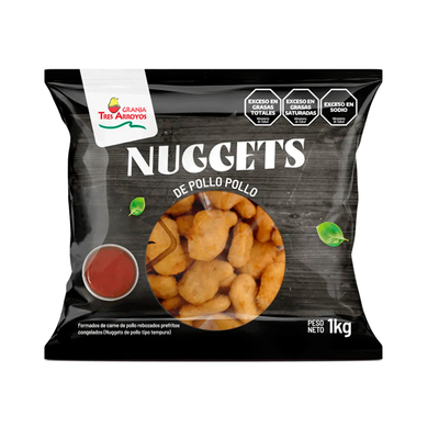 Nuggets a la Tempura GRANJA TRES ARROYOS x1kg