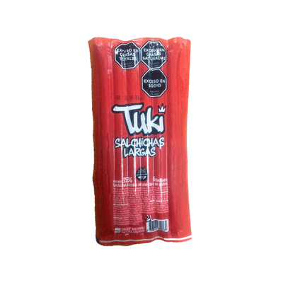 Salchichas largas TUKI x6u