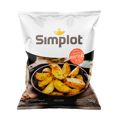 Papas Rusticas con Piel SIMPLOT x2kg