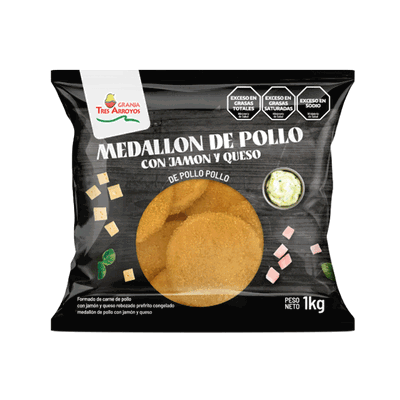 Medallones de Pollo JyQ GRANJA TRES ARROYOS x1kg