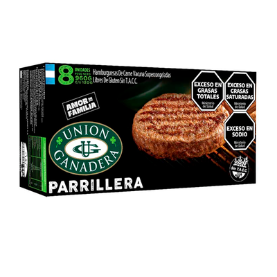 Hamburguesas UNION GANADERA 8x120g