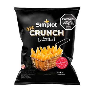 Papas Corte Tradicional Extra Crunch SIMPLOT x2,5kg