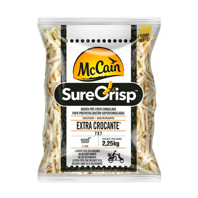 Papas Sure Crisp Corte Fino MCCAIN x2,25kg