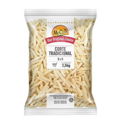 Papas Corte Tradicional MCCAIN x2,5kg