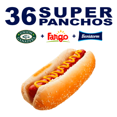 36 Salchichas Largas UNION GANADERA + Fargo + Ade
