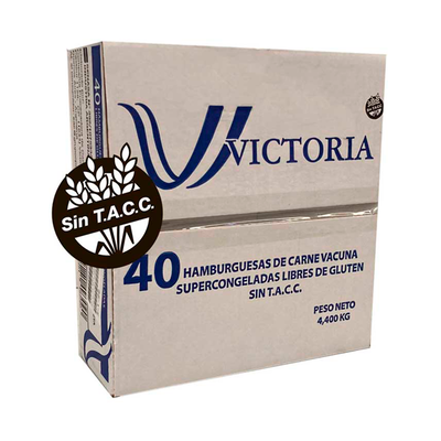 Hamburguesas VICTORIA 40x110g