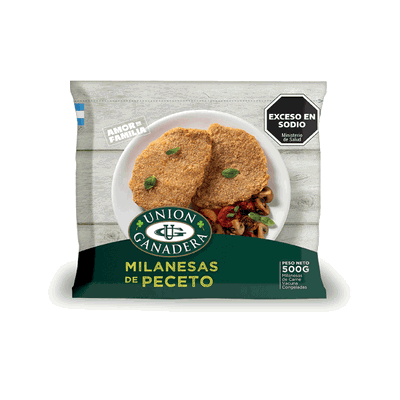 Milanesas de Peceto UNION GANADERA x500g