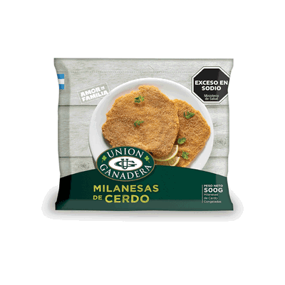 Milanesas de Cerdo UNION GANADERA x500g