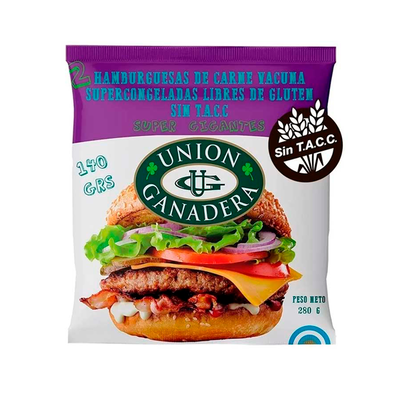 Hamburguesas UNION GANADERA 20x140g
