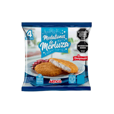 Medallones de Merluza ARTICO x2kg