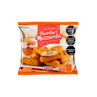 Barritas de Muzzarella ARTICO x2kg