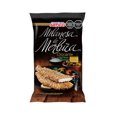 Milanesas de Merluza Finas Hierbas ARTICO x1kg