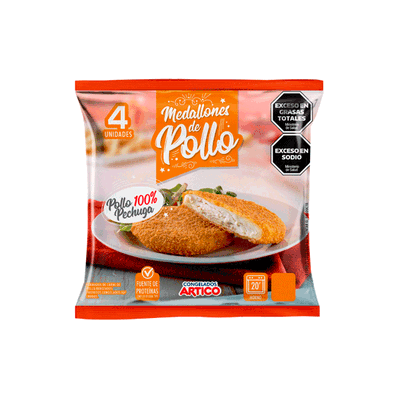Medallones de Pollo ARTICO x2kg