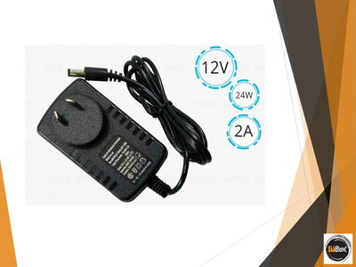 Fuente plastica pared 12V-2A - Strong